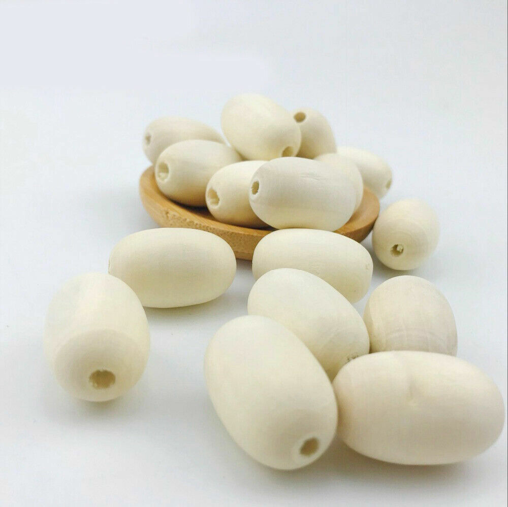 natural teething beads